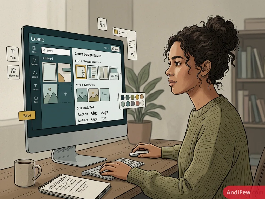 Canva Design Basics: The Ultimate Step-by-Step Beginner’s Guide