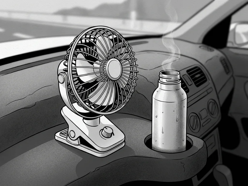 How to Cool Yourself in a Car Without Air Conditioning