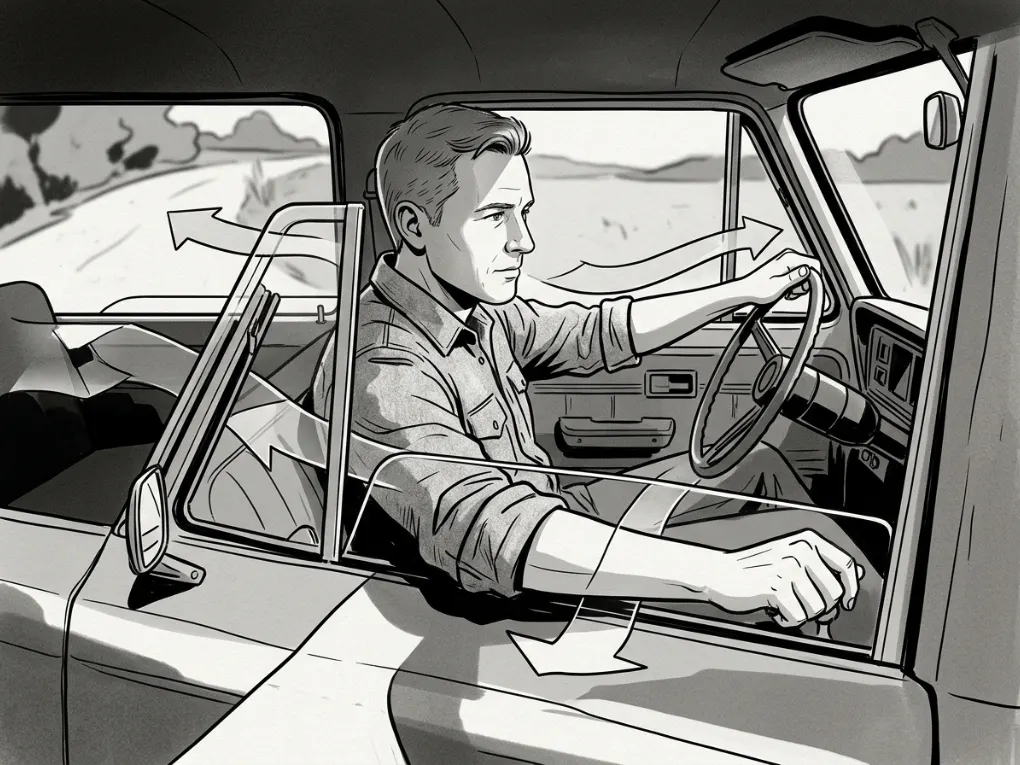 How to Cool Yourself in a Car Without Air Conditioning