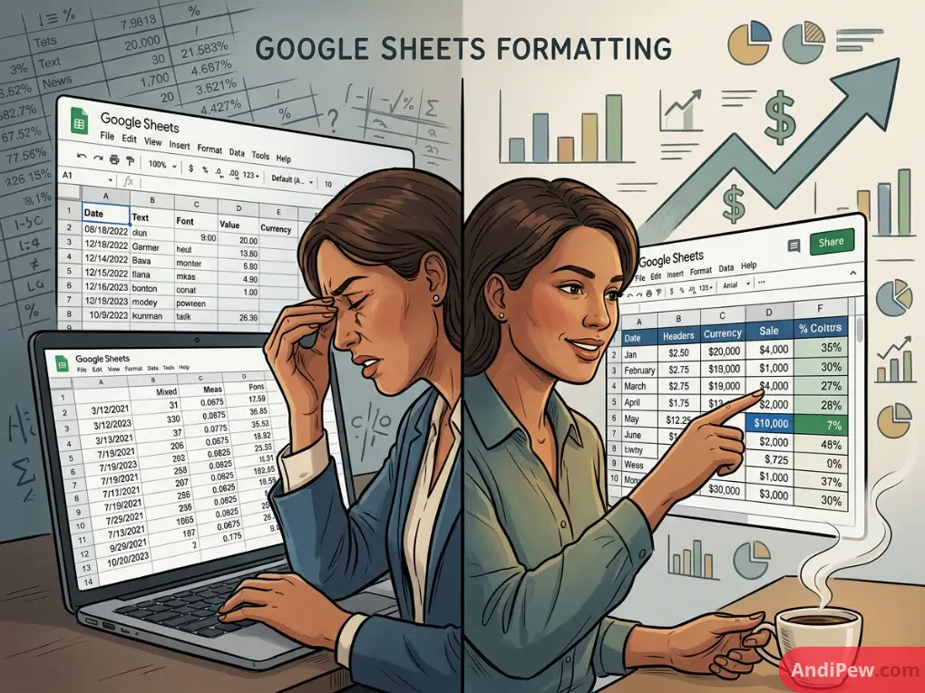 Google Sheets Formatting
