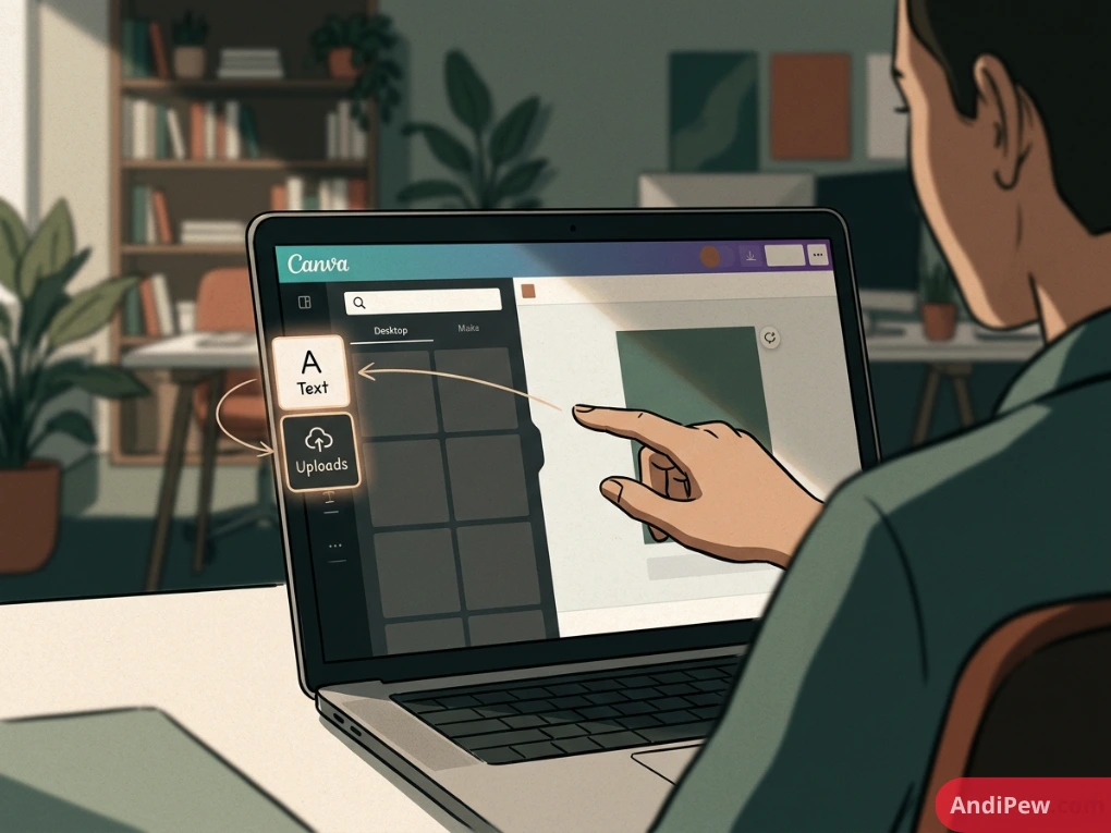 How to create a design in Canva