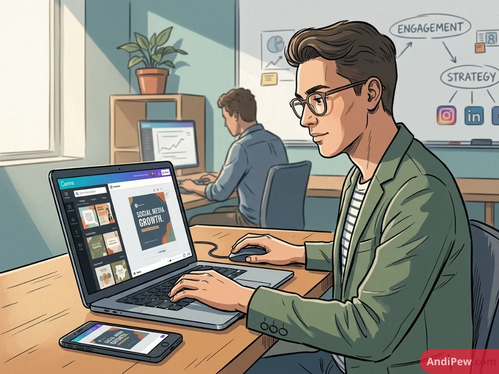 How to use Canva templates