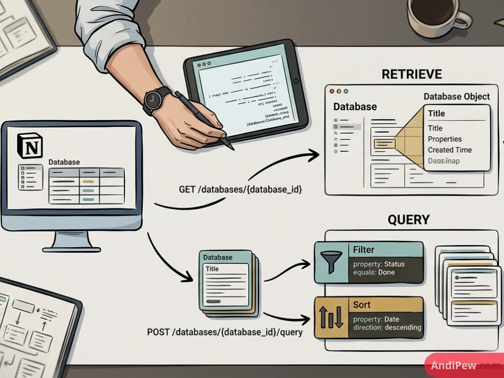 Working with the Notion Databases API