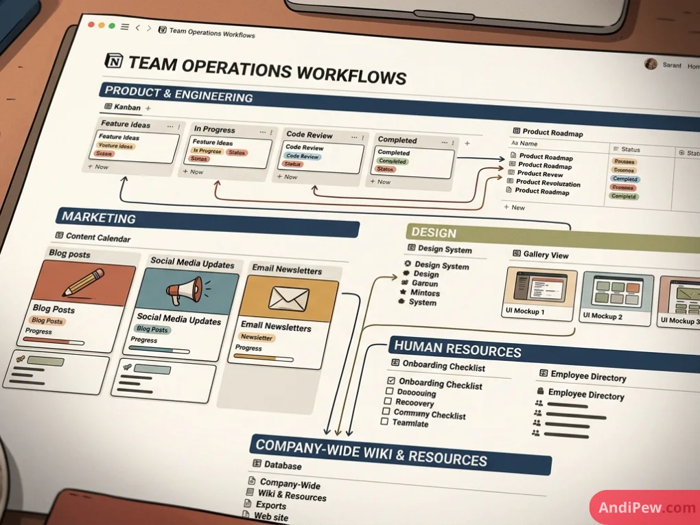 Notion for Teams: The Complete Workspace Setup and Collaboration Guide