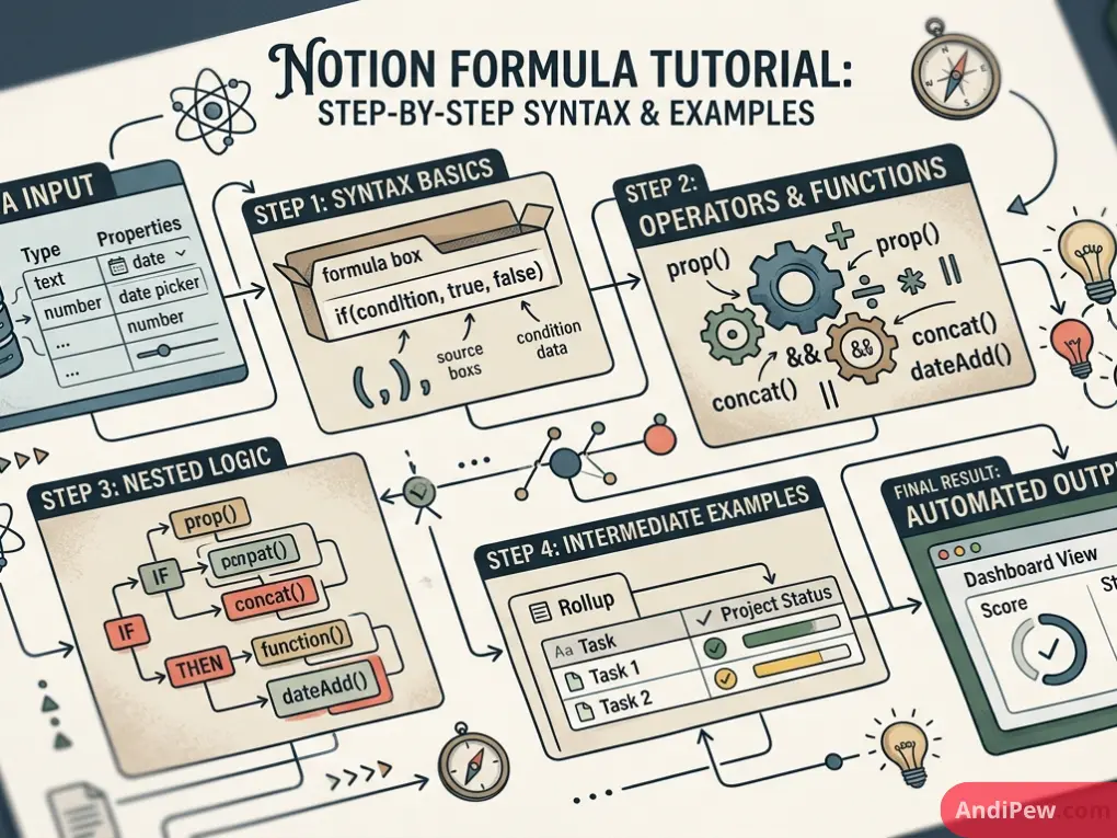 Mastering Notion Formulas and Automations