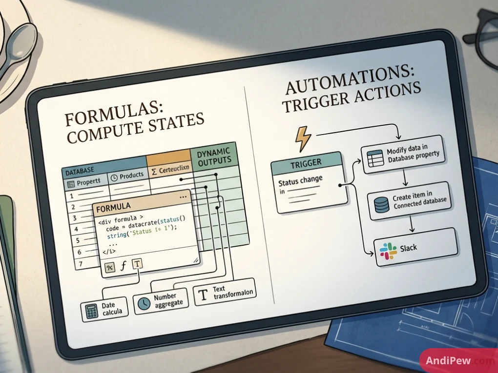 Mastering Notion Formulas and Automations