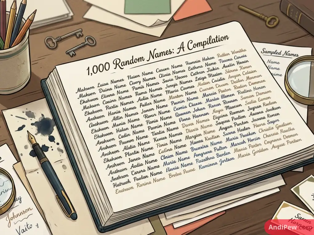 1000 Random Names