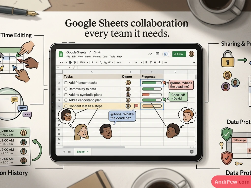 Google Sheets Collaboration: The Definitive Guide to Real-Time Teamwork