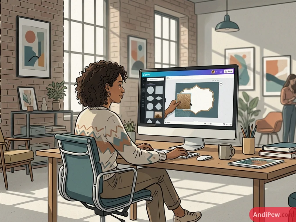 Mastering Canva Grids and Frames
