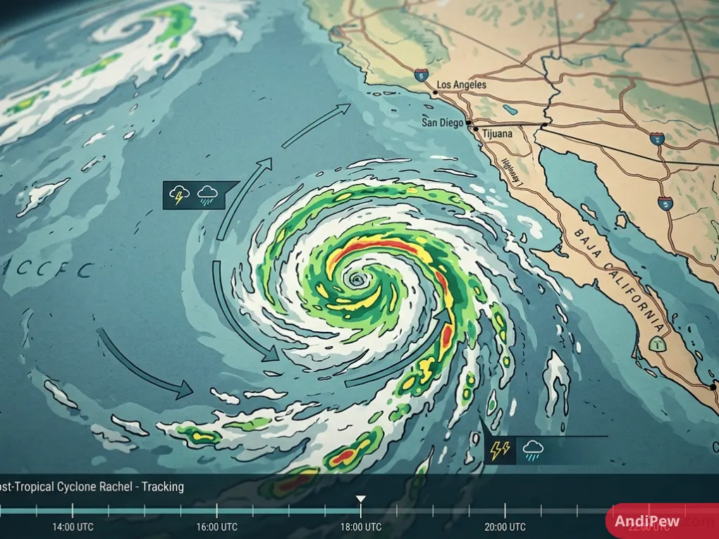 Post-Tropical Cyclone Rachel: Path, Southern California Impacts, and Coastal Flooding Guide