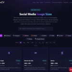 SonCV Review: The Best Social Media Sizing Tool?